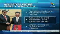 Acuerdos entre Venezuela y China generarán inversiones millonarias
