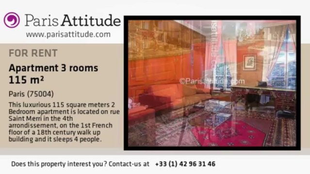 2 Bedroom Apartment for rent - Centre George Pompidou, Paris - Ref. 4064