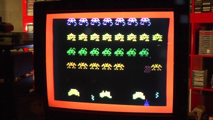 Classic Game Room - SPACE ARMADA review for IntelliVision
