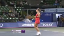WTA Tokyo, 2° turno - Kerber umilia Torro-Flor