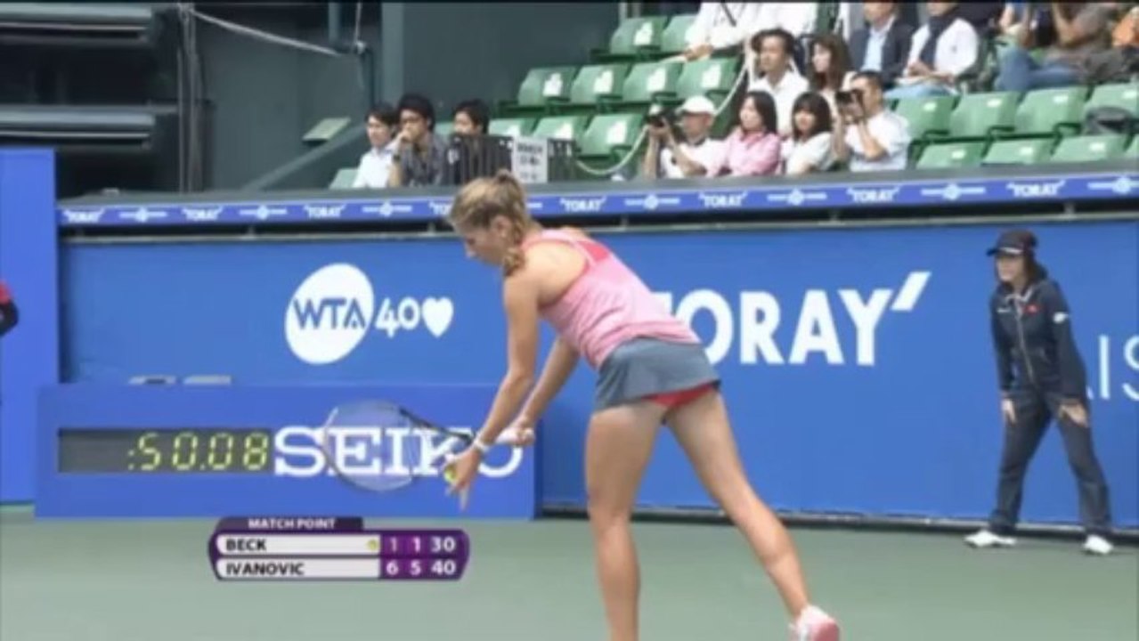 Tokio: Ivanovic demontiert Beck