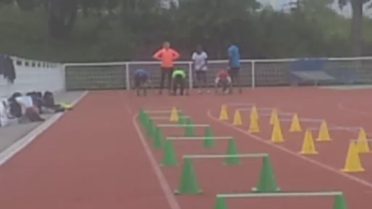 DAVY TECHNIQUE DEPART DE FACE AVEC PLOTS