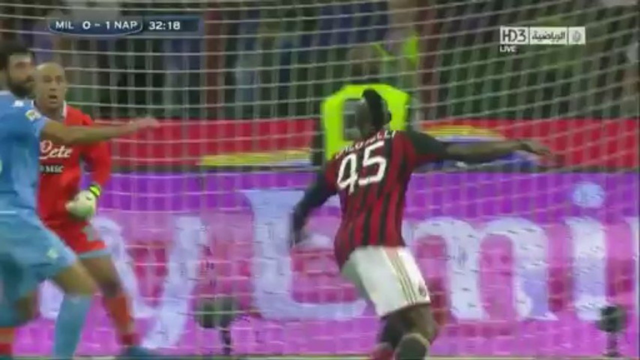 AC Milan 1 - 2 Napoli Extended Highlights