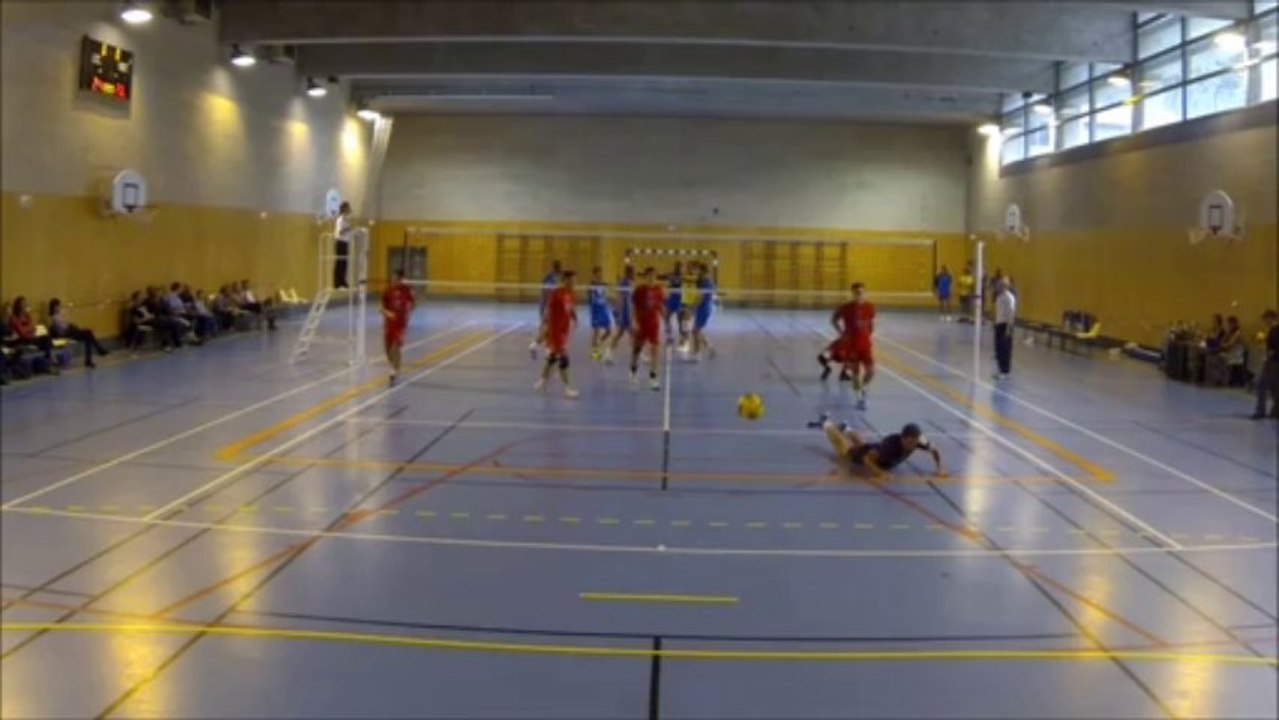 2013/2014 - R1MA VOLLEYBALL - Paris AC VS US Villejuif - Match complet.