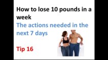 how to lose 10 pounds in a week tip 16 positive people