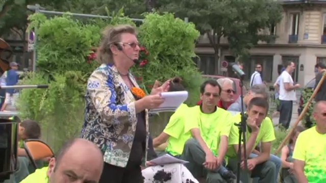 La Rose et la Biodiversité - Parvis de l'hôtel de ville de Paris- 2013