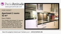1 Bedroom Apartment for rent - Palais Royal, Paris - Ref. 4488