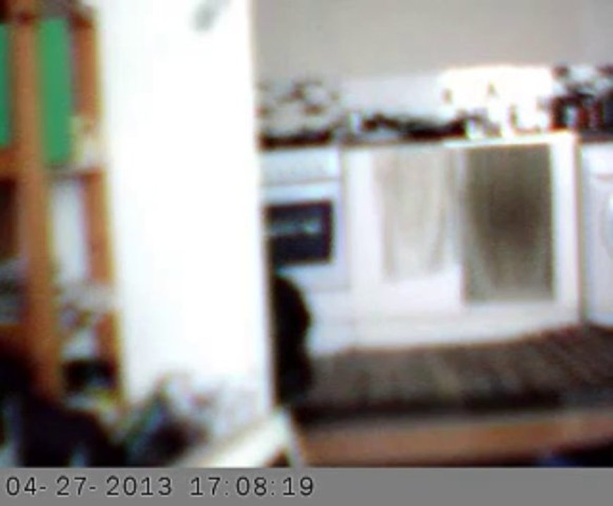 Video Light Anomaly Caught on Webcam