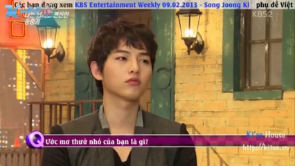 [Vietsub by Ki ss House] Song Joong Ki KB$ EnterWeekly 130209