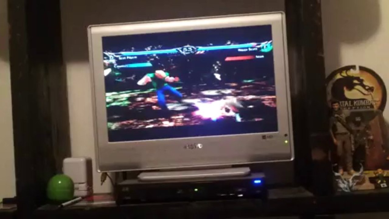 Soulcalibur 5 fights 4: Nega scott vs scott pilgrim