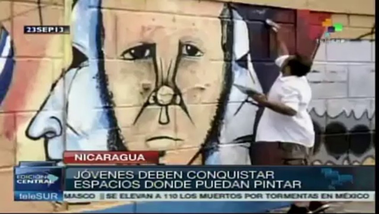 Muralista chileno realizará mural dedicado a Víctor Jara en Managua