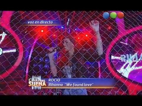 Rocío Guirao es Rihanna - Telefe - Siempre juntos
