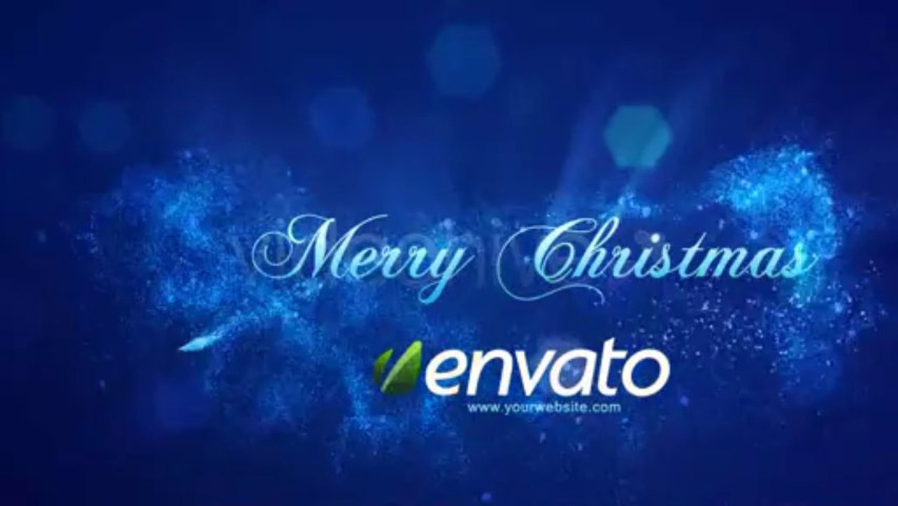 Merry Christmas Intro - After Effects Template