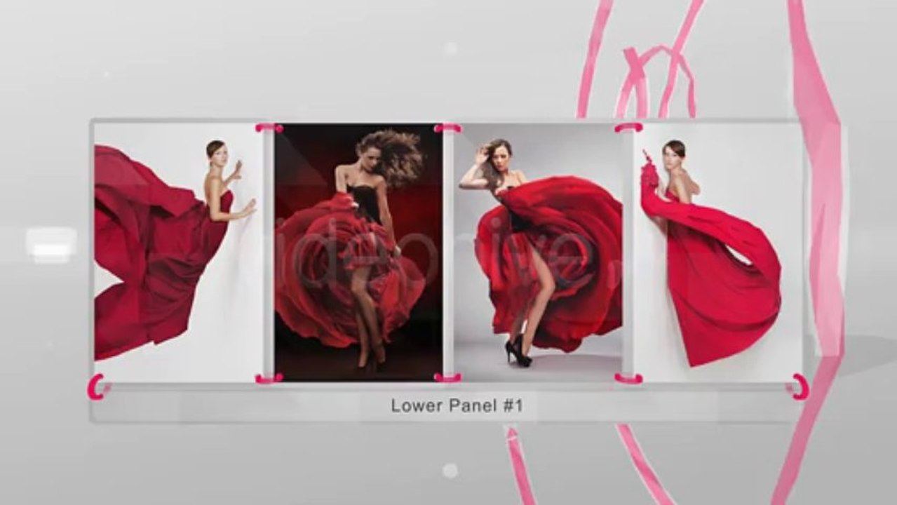 Box and Ribbons - After Effects Template