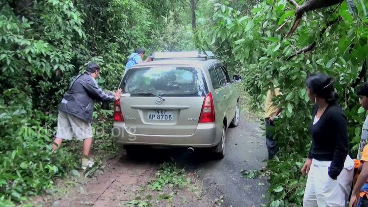 Way to Kundadri Hills Agumbe Shimoga