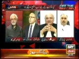 Off The Record , Kashif Abbasi , 23 September 2013 , Taliban se Mazakraat , Talk Show , ARY News