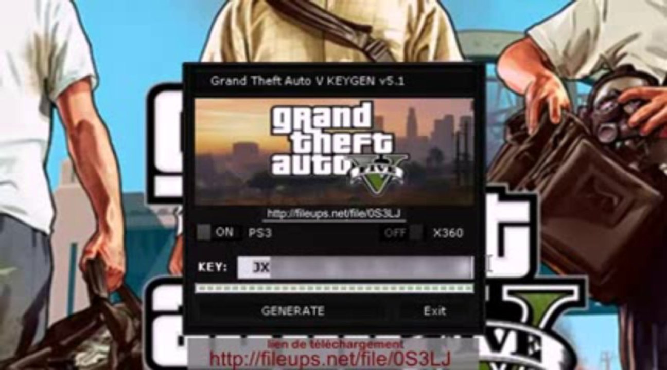 GTA 5 Grand Theft Auto V Code Générateur [gratuit numéro de série] + Torrent