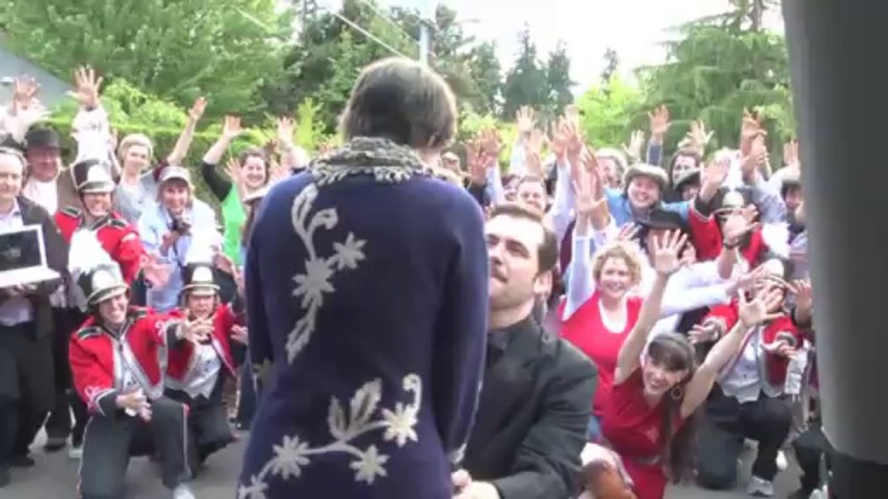 Isaac's Live Lip-Dub Proposal