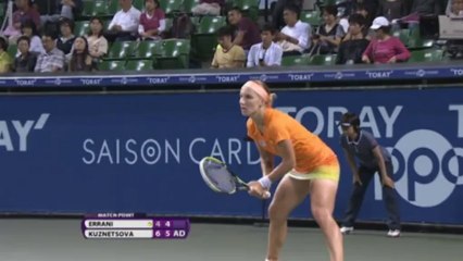 Kuzniecowa lepsza od Errani