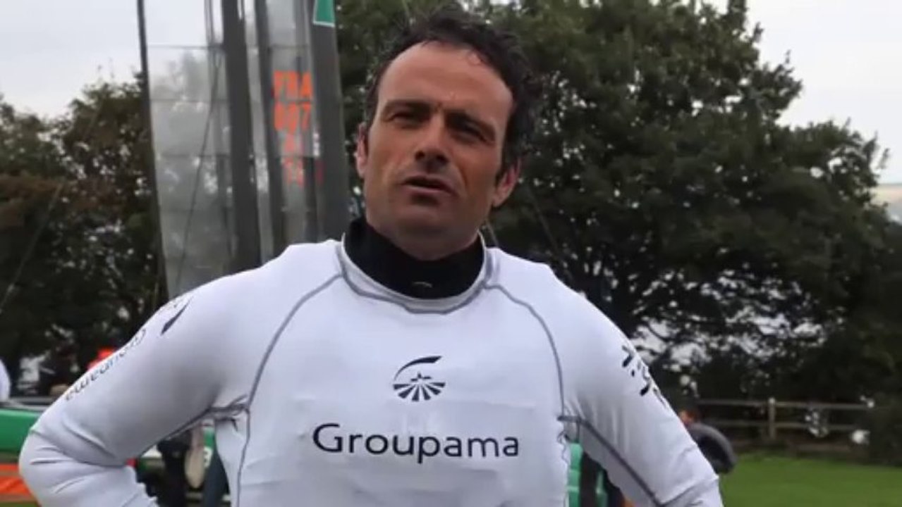 Petite Coupe de l'America - Groupama C s'impose aux premières régates