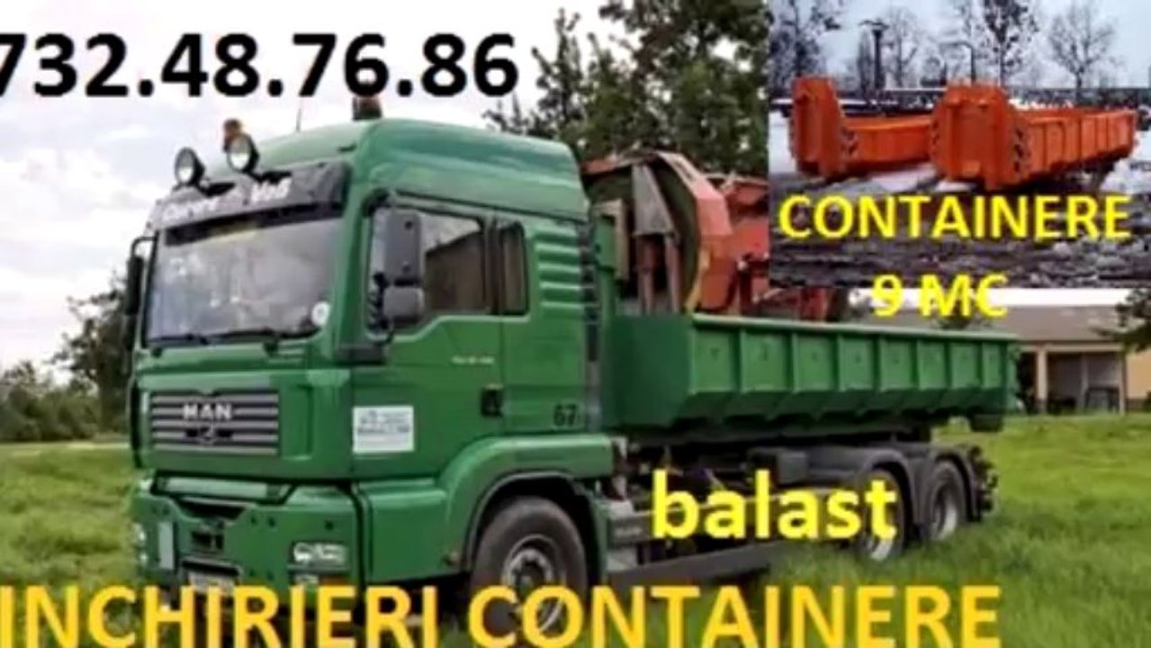 Inchiriem   container containere  11  metri cubi    0732.48.76.86