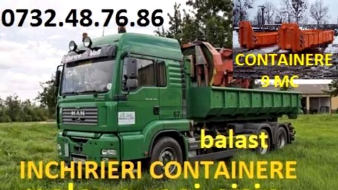 Inchiriem   container containere  15  metri cubi    0732.48.76.86
