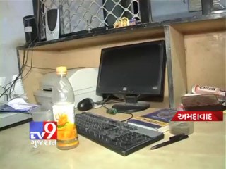 Tv9 Gujarat - Gandhinagar : Rs. 7 lakh and CCTV stolen from bank