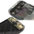 Hytparts.com-For iPhone 4S OEM Mid Frame Assembly  Replacement Electroplated Black