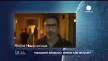 M. Hazanavicius interroge JM Barroso sur Euronews le 12 septembre 2013
