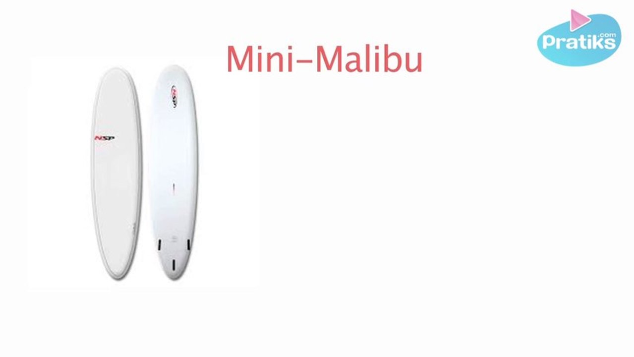 Surf - Quels sont les différents types de planches