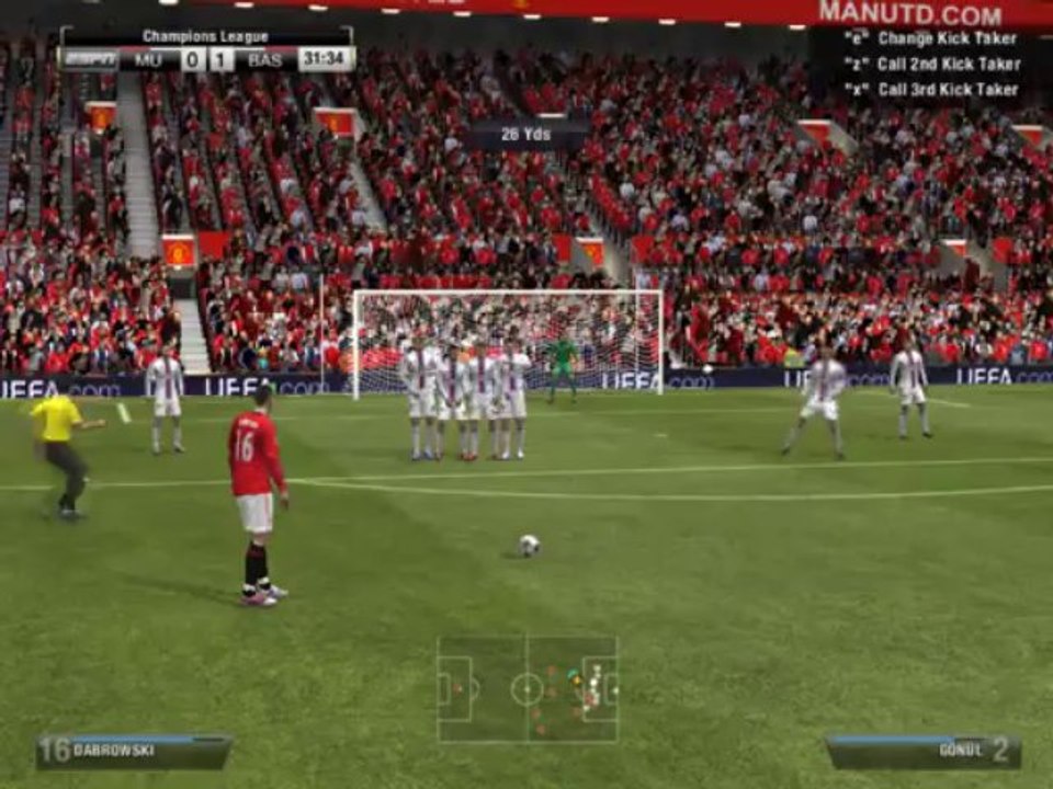 UEFA Champions League - Manchester United F.C. - FC Basel 1893 (FIFA 13)