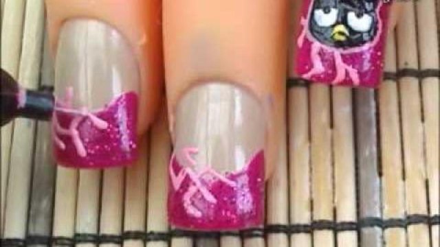 Sanrio #5: *Badtz-Maru Nail Art Design*