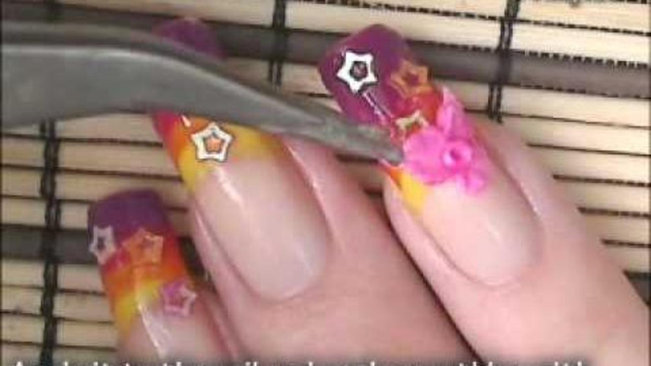 *Starry Sunset* Nail Art Design