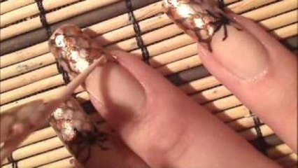 *Snake Skin & Spiders Nail Art Design* - Using smARTnails