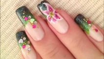 *Stargazer Lily* Flower Nail Art Design Tutorial