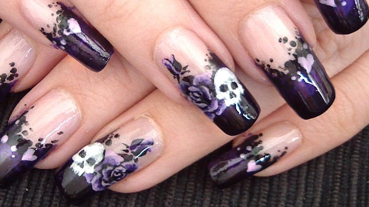 *Gothic Love* Nail Art Design Tutorial
