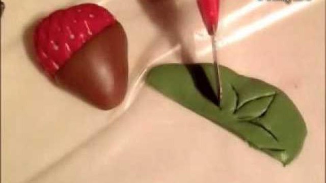 DIY Polymer Clay: Chocolate Dipped Strawberry and M&M's