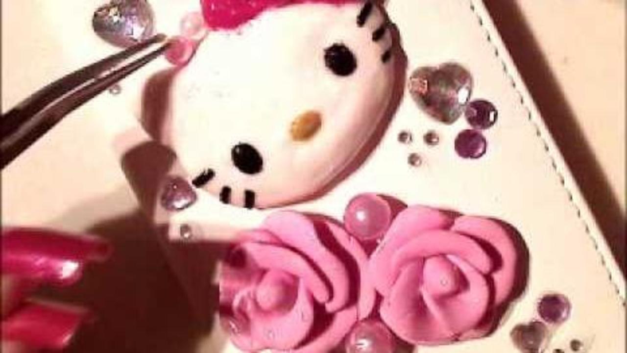 DIY: *Hello Kitty iPod / Phone case Deco*
