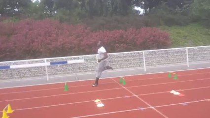 BOUBACAR  SEANCE SPRINT TECHNIQUE COURSE CYLE AVANT
