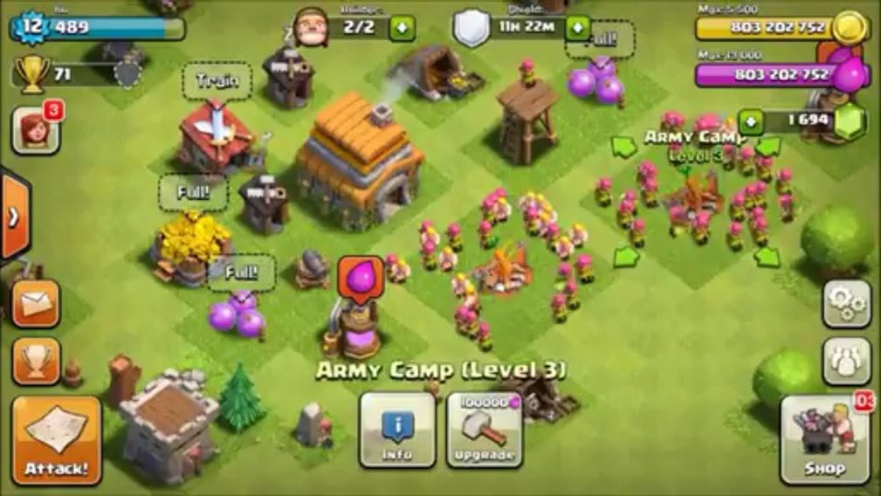 Hack Clash Of Clans Unlimited Gems Free [Working 2013]