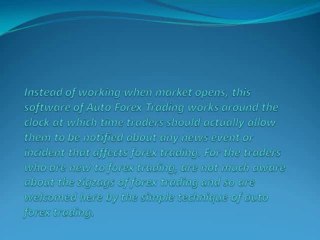 Auto Forex trading: A bonus Gift over Manual Trading