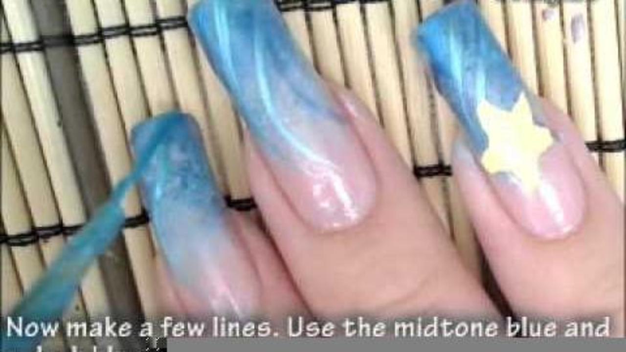 *Underwater Treasure* Nail Art Design Tutorial