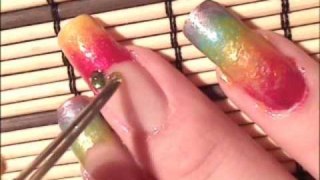 *Bright Rainbow* Nail Art Design