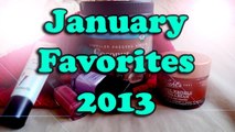 January Favorites 2013!