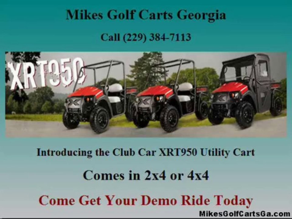Mikes Golf Carts, Club Car XRT950 for Sale Georgia, Club Car XRT-950 for Sale Ga