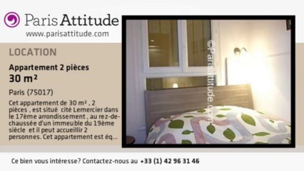 Appartement 1 Chambre à louer - Batignolles, Paris - Ref. 7673