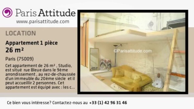 Appartement Studio à louer - Poissonnière, Paris - Ref. 6988