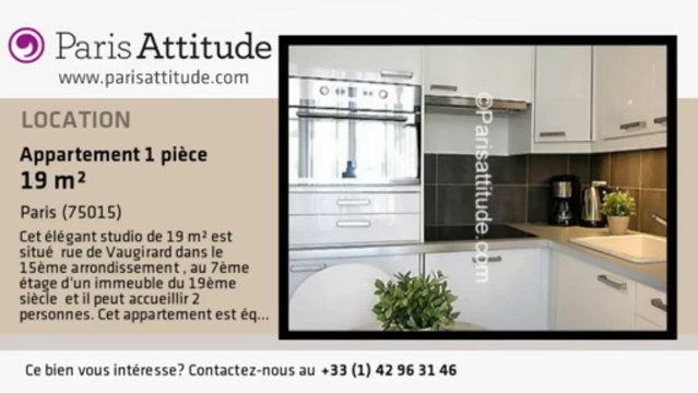 Appartement Studio à louer - Convention, Paris - Ref. 7708