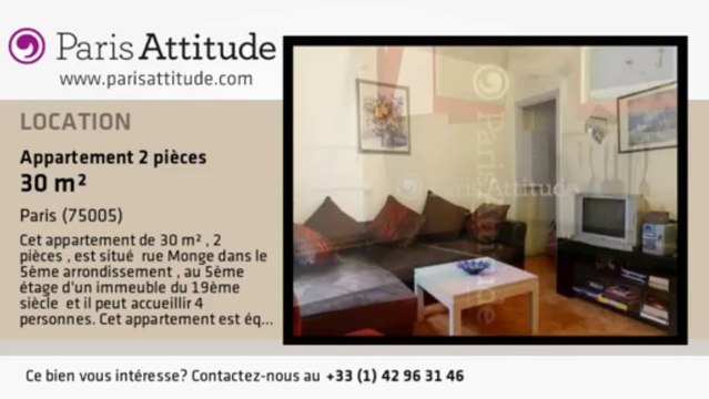 Appartement 1 Chambre à louer - Place Monge, Paris - Ref. 6318