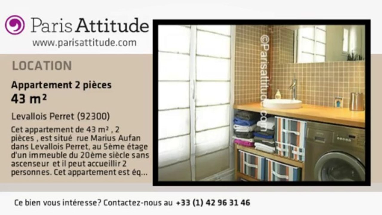 Appartement 1 Chambre à louer - Levallois Perret, Levallois Perret - Ref. 7567